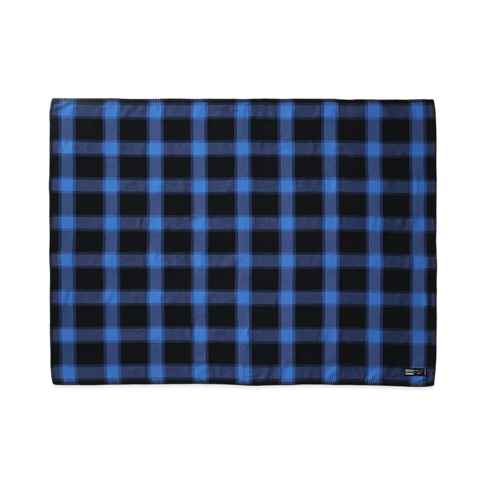 NEIGHBORHOOD Buffalo Check Blanket "Blue"