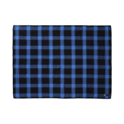 NEIGHBORHOOD Buffalo Check Blanket "Blue"