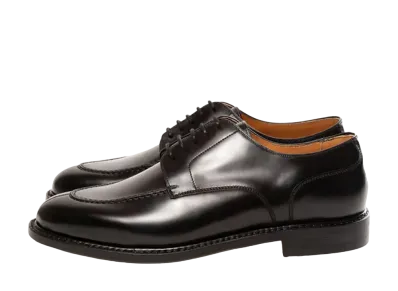 Berwick U Tip HO437 Coating Leather "Black" 4558ROJRBK Slim