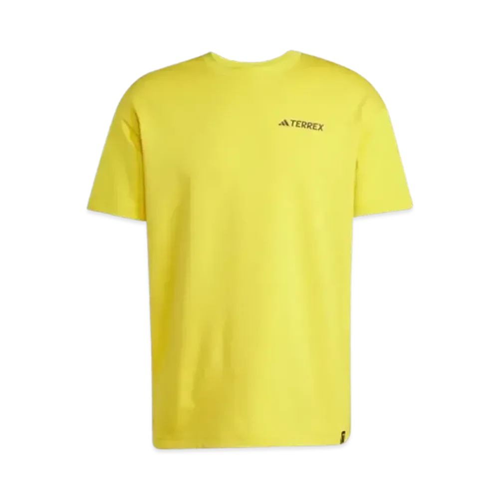 adidas National Graphic UF Aeroready Graphic T-Shirt "Eqt Yellow"