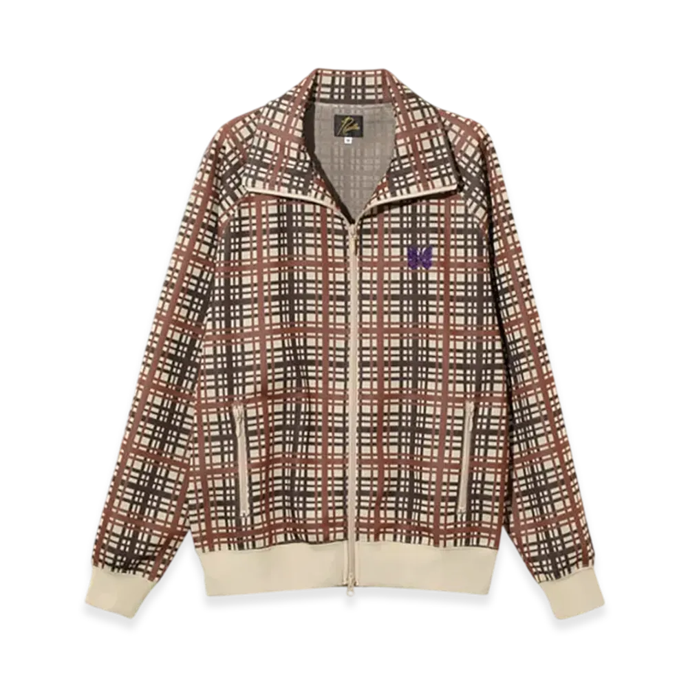 NEEDLES Track Jacket - Poly Jacquard "Plaid"