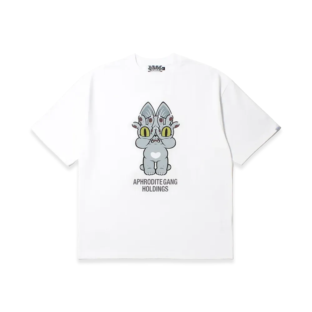 APHRODITEGANG x BUDSPOOL x GRAPE BRAIN S/S Tee (Type-1) "White"