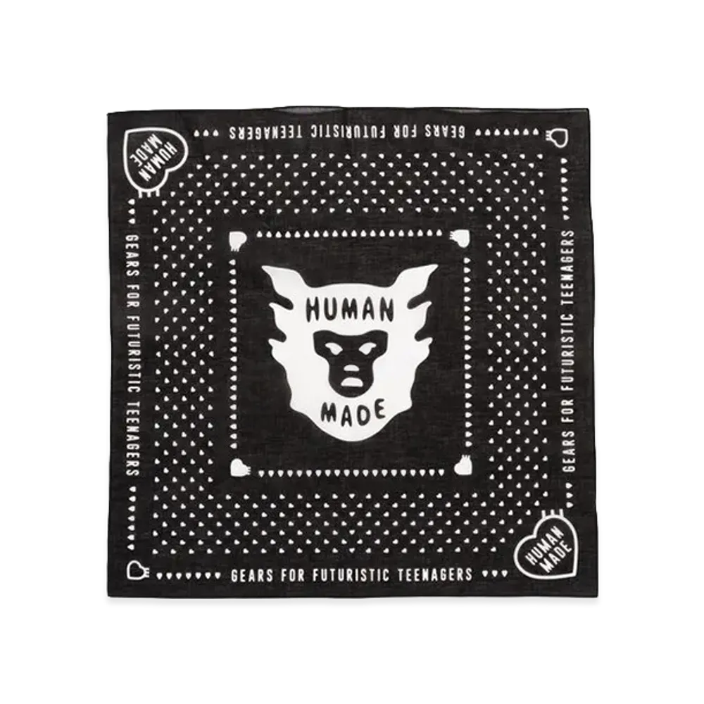 HUMAN MADE Bandana "Black"