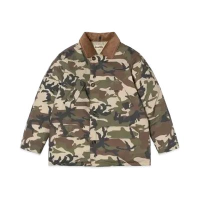 Stussy & Denim Tears Ripstop Down Army Jacket "Caom"