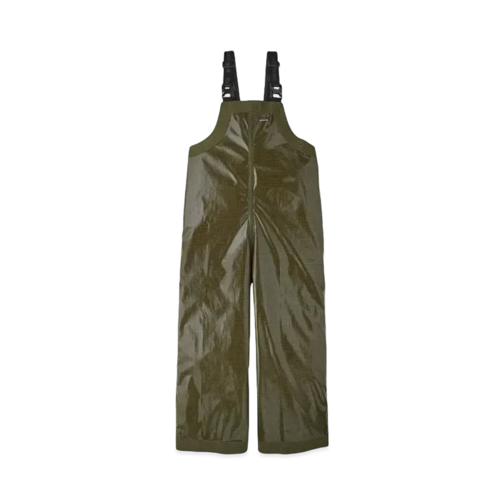 Patagonia Men's Hose Down Slicker Bibs Overalls "Basin Green"