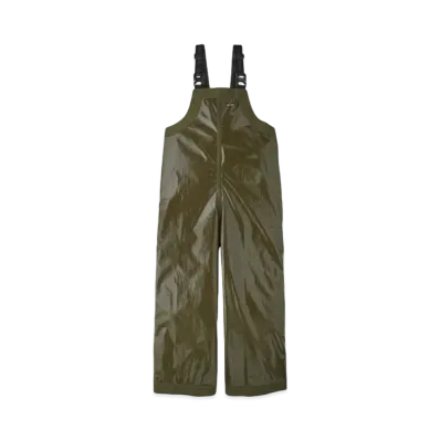 Patagonia Men's Hose Down Slicker Bibs Overalls "Basin Green"