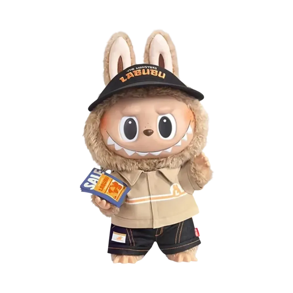 POP MART THE MONSTERS Labubu The Naughty Cashier Vinyl Plush