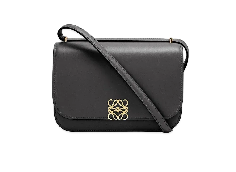 LOEWE Small Goya Bag In Silk Calfskin "Black"