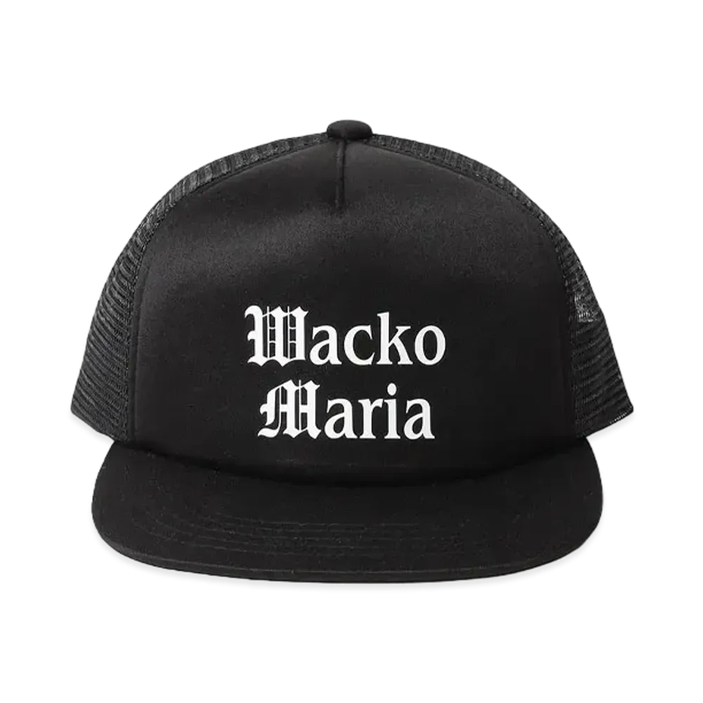 WACKO MARIA Mesh Cap "Black"