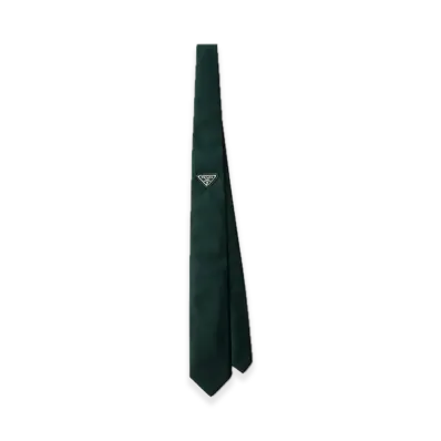 PRADA Re-Nylon Tie "Dark Green"