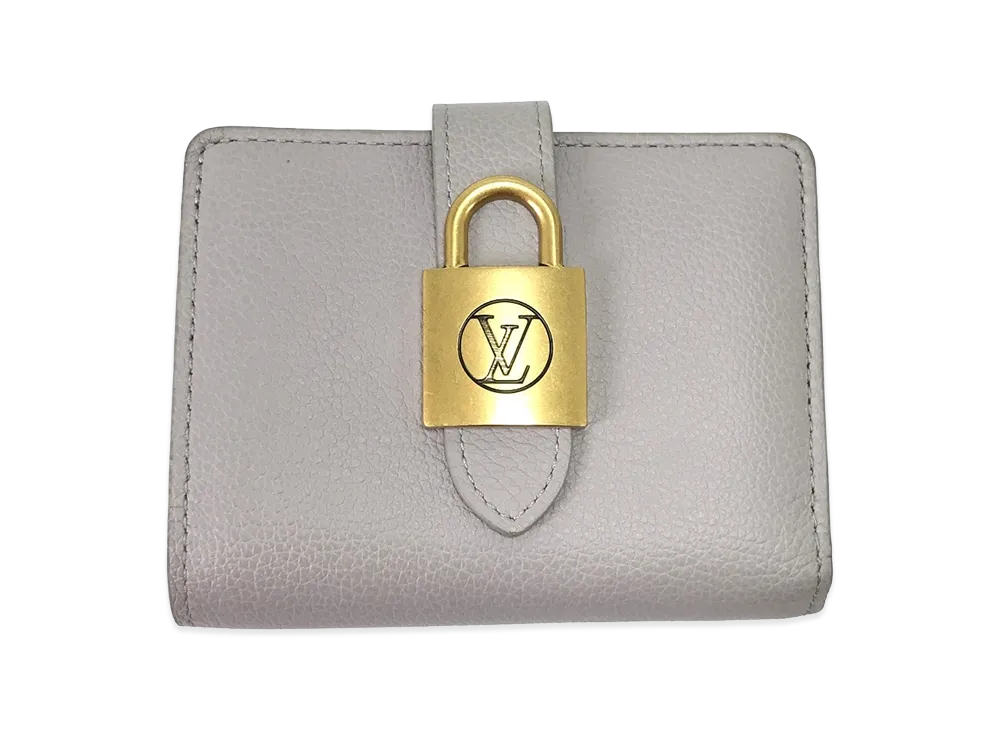 Louis Vuitton Portefeuille Locky Compact "Light Gray"