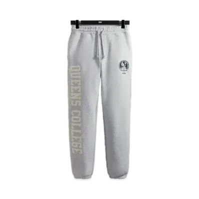 Kith x Russell Athletic x CUNY Queens College Sweatpants "Light Heather Grey"