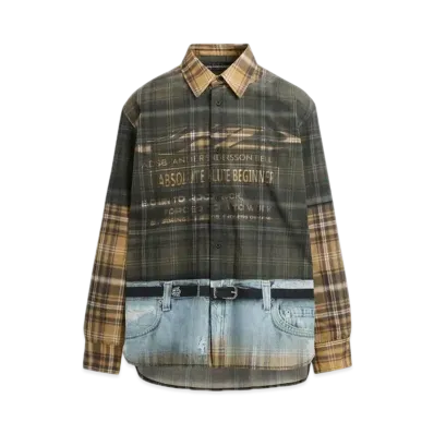 ZARA x Andersson Bell Trompe L'Oeil Print Shirt "Multicolor"