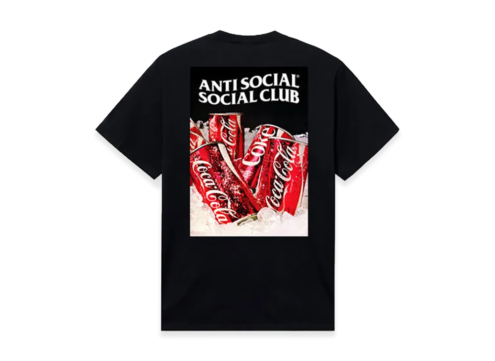 ANTI SOCIAL SOCIAL CLUB x Coca-Cola Ice Cold Tee "Black"