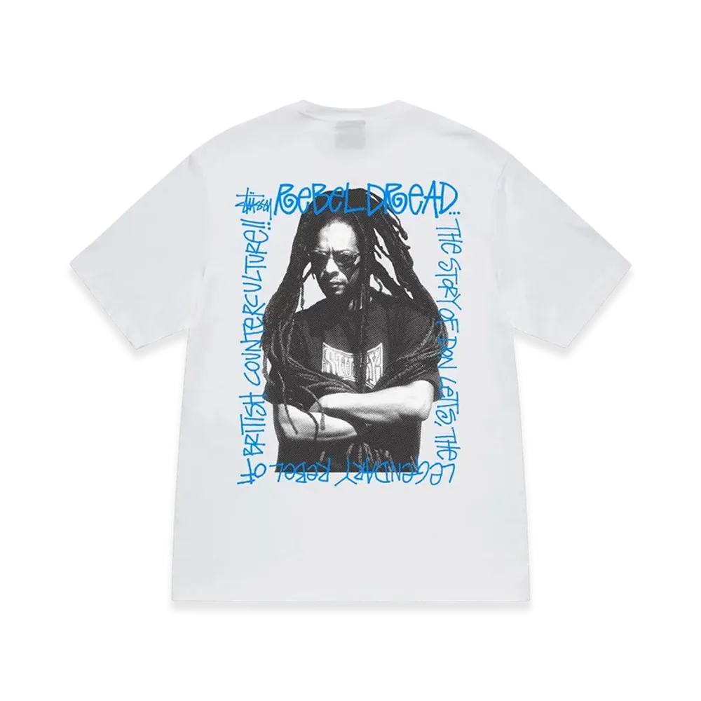 Stussy Rebel Dread Tee "White"