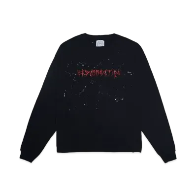 SOMEIT RE Vintage LS Tee "BLACK"