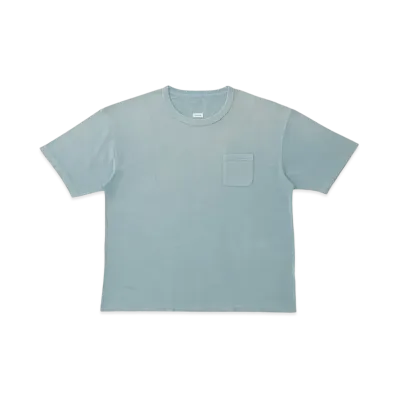 visvim Amplus Tee S/S Crash "Blue"