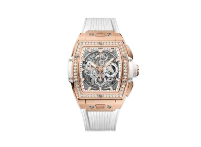 HUBLOT Spirit of Big Bang King Gold White Diamonds 42mm