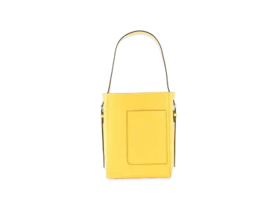 Valextra Bucket Bag Small "Yellow"
