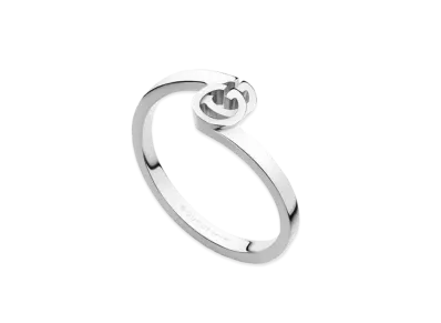 GUCCI GG White Gold Ring "White Gold"
