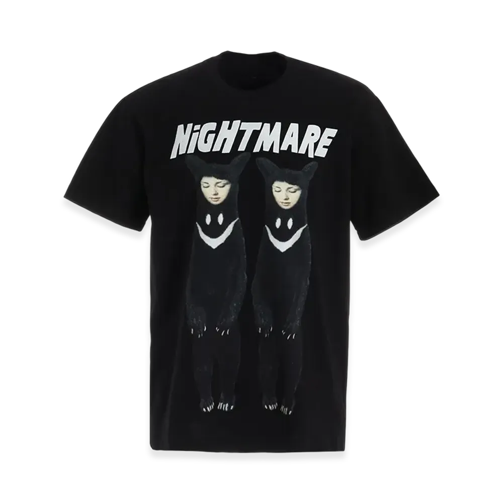 S'YTE x Koichi Iyoda Artwork Printed T-Shirt -Nightbear- "Black"