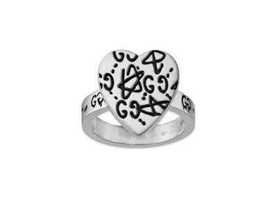 GUCCI Ghost Silver Ring "Silver"