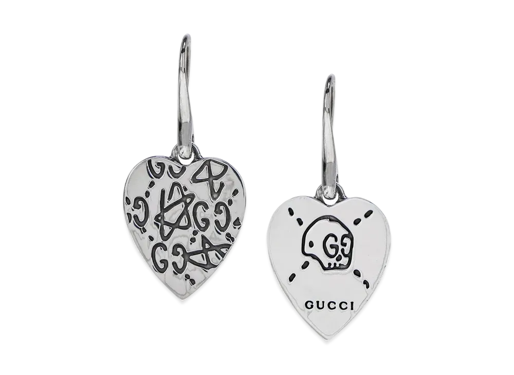 GUCCI GUCCI Ghost Silver Earrings