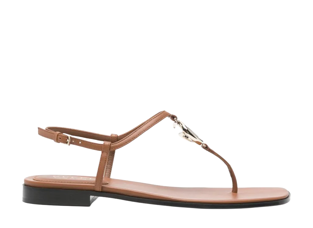 GUCCI Women's Lifford Sandals "Beige"