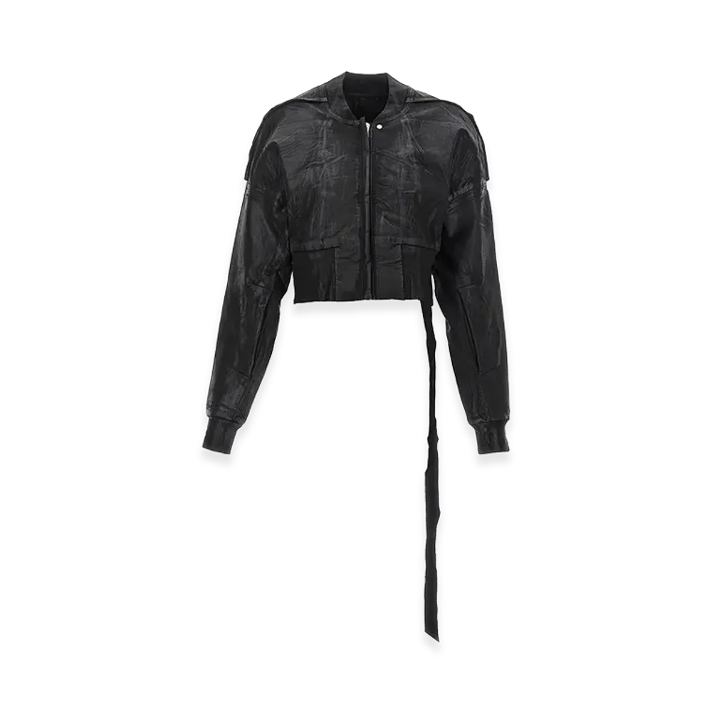 Rick Owens DRKSHDW Women's Flight' Bomber Jacket "Black"