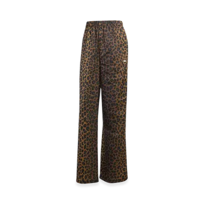 adidas Women's Wide Leg Satin Pants "Brown"