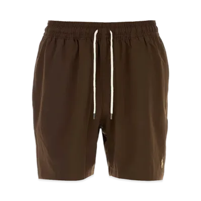 Polo Ralph Lauren Stretch Polyester Swimming Shorts "Brown"