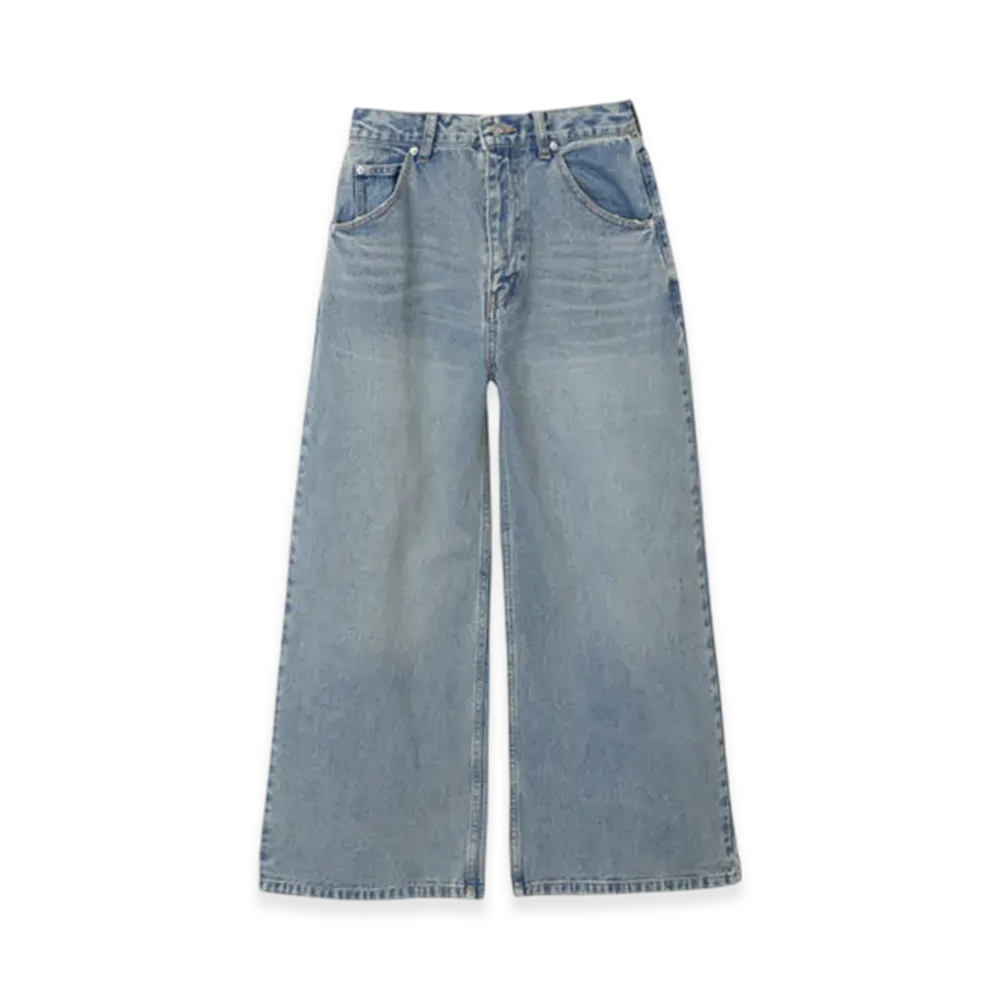 GOD ONLY KNOWS Denim Pants "Faded Indigo"