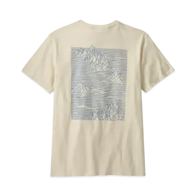 Patagonia Men's Strataspire Responsibili Tee "White"