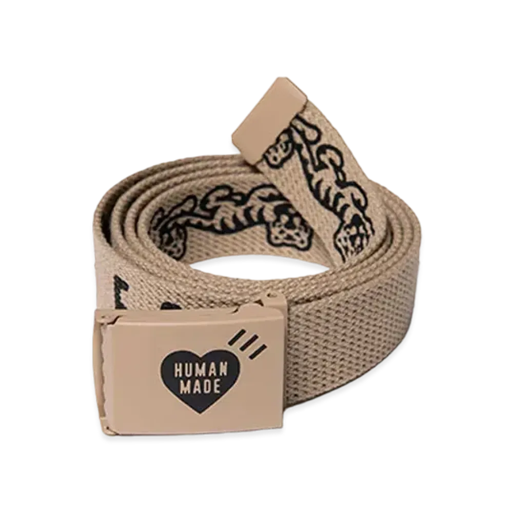 HUMAN MADE WEB BELT "Beige"