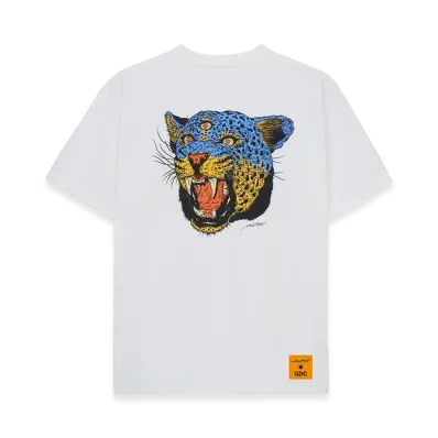 GDC x Hirotton Collaboleopard T-Shirt "White"