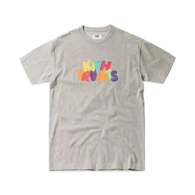 Kith S/S Crew Neck T-Shirt Tarts 3D "Grey"