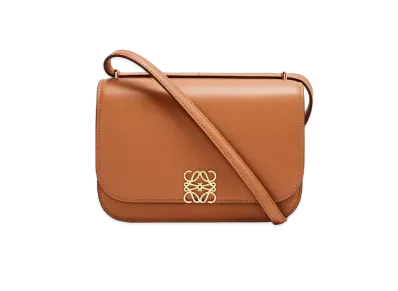 LOEWE Small Goya Bag In Silk Calfskin "Tan"