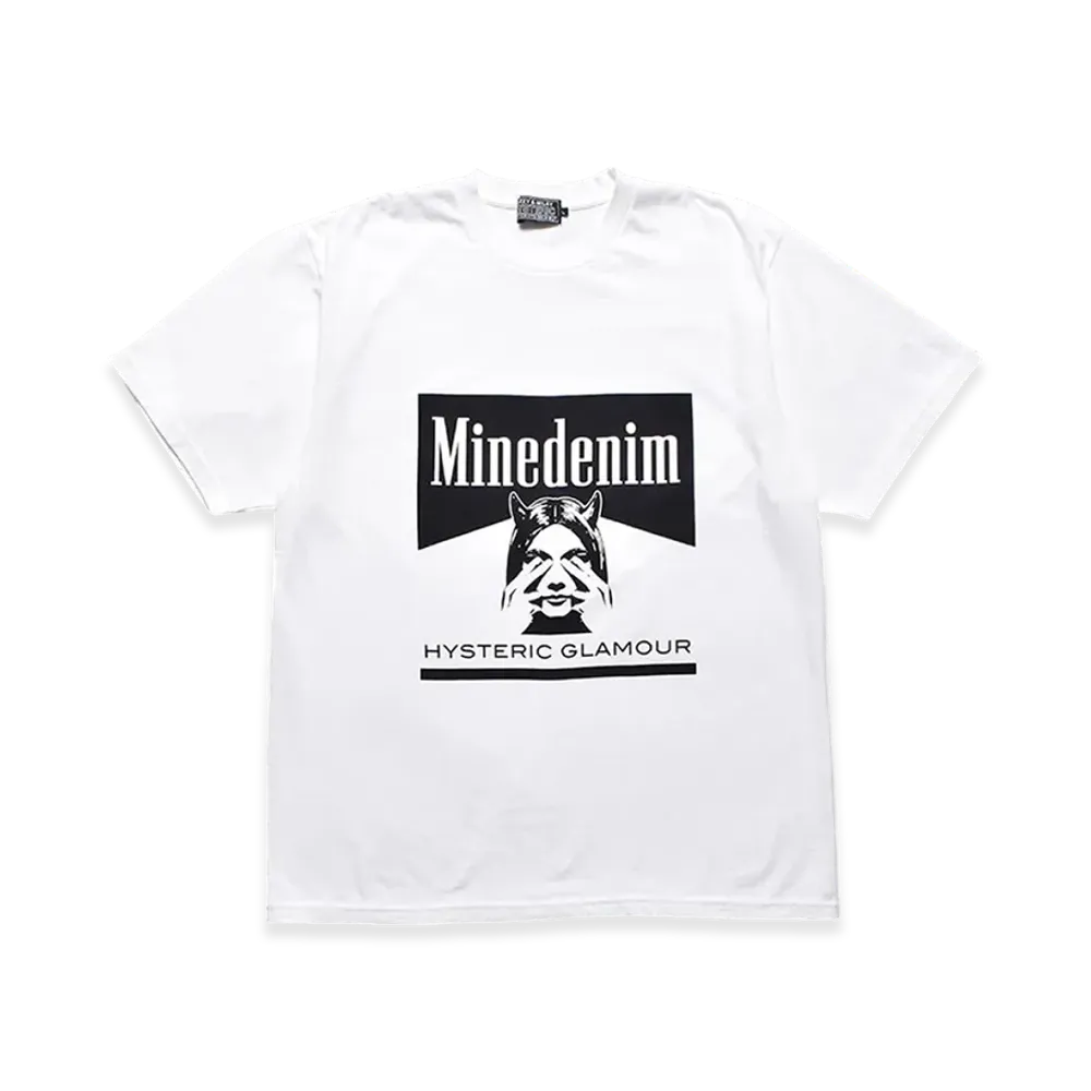 HYSTERIC GLAMOUR x Minedenim Graphic T-Shirts "White"