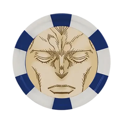 BANDAI "Ichiban Kuji" -JoJo's Bizarre Adventure STARDUST CRUSADERS- I Prize Soul Poker Chip MASTERELIVE COLLECTION Polnareff ver.