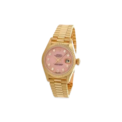 ROLEX Datejust 10P Diamonds "Pink Opal/Yellow Gold" 79178G(79178)
