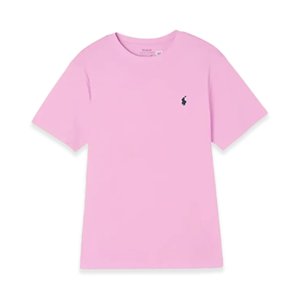 Polo Ralph Lauren Kids Short-Sleeve Cotton Jersey Crewneck Tee "Carmelpink"