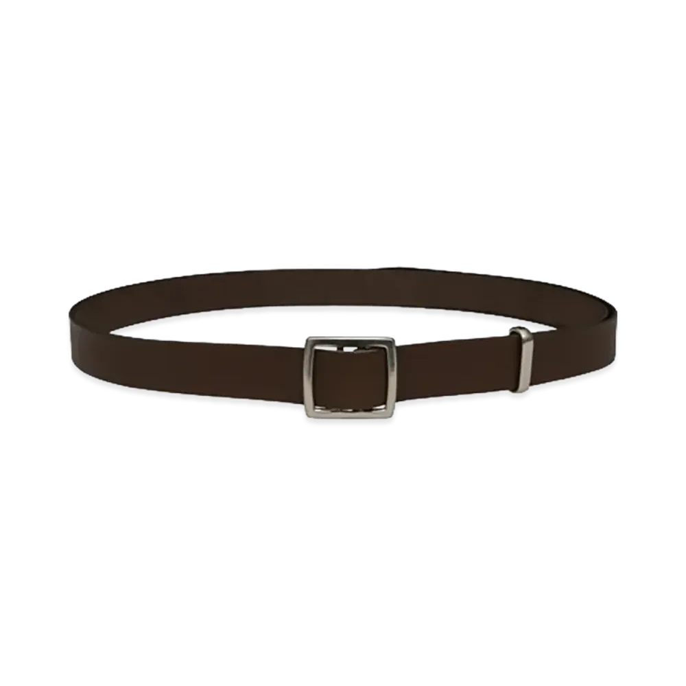COMME des GARCONS HOMME Steer Oil Smooth Holeless Belt 30mm "Brown"