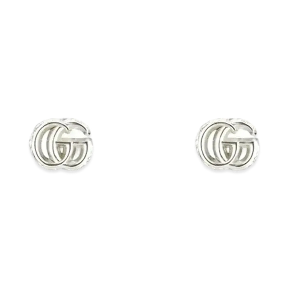 GUCCI GG Marmont Earrings "Silver"