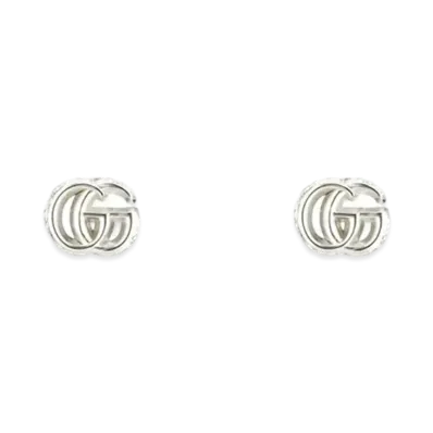 GUCCI GG Marmont Earrings "Silver"