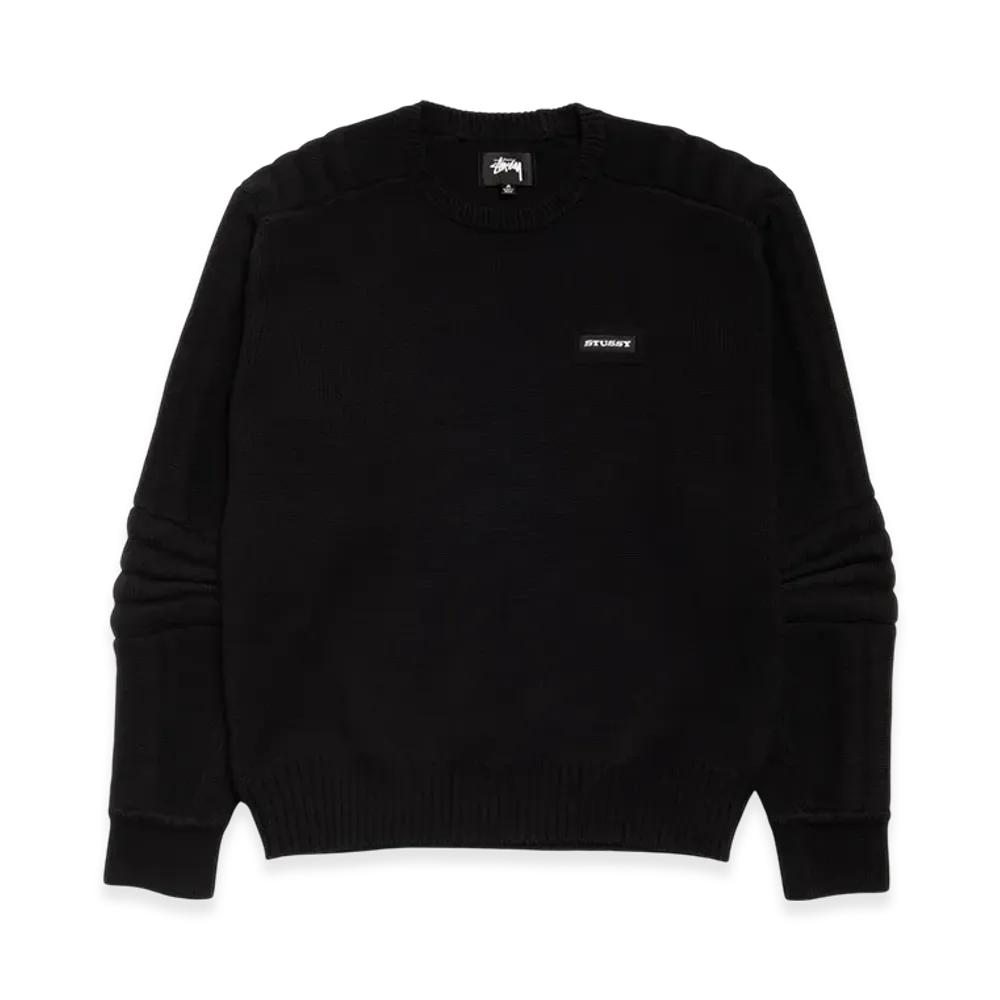 Stussy Moto Sweater "Black"