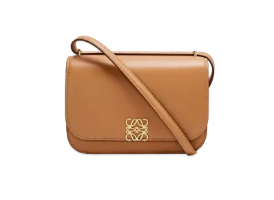 LOEWE Small Goya Bag In Silk Calfskin "Warm Desert"