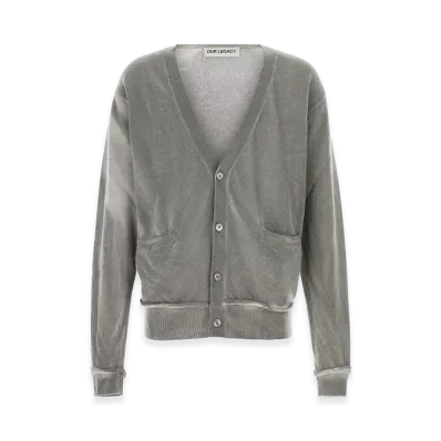 OUR LEGACY Wool Cardigan "Grey"