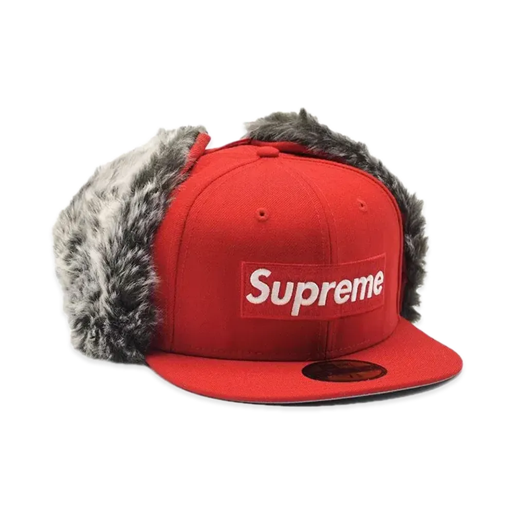 Supreme Earflap New Era® "Red"