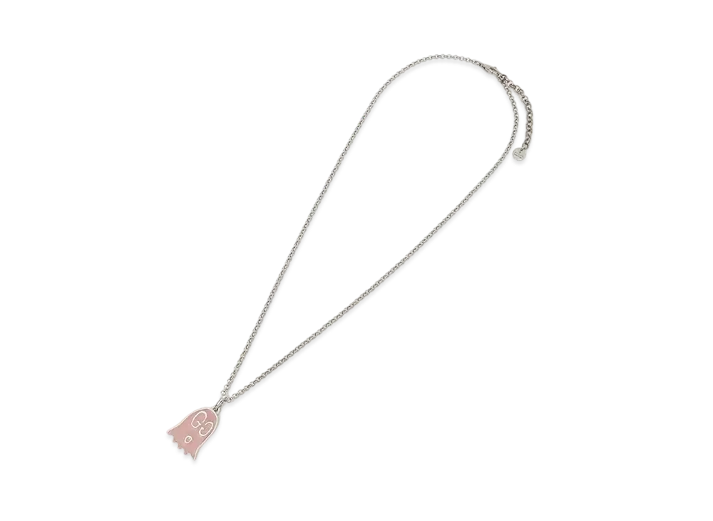 GUCCI Ghost Silver Necklace "Silver"