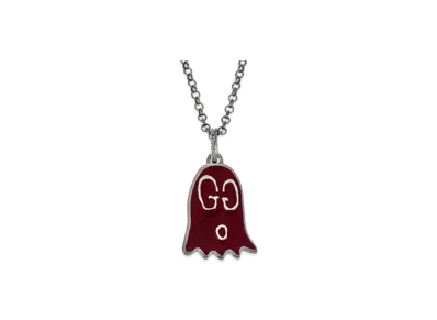 GUCCI Ghost Silver Necklace "Silver"